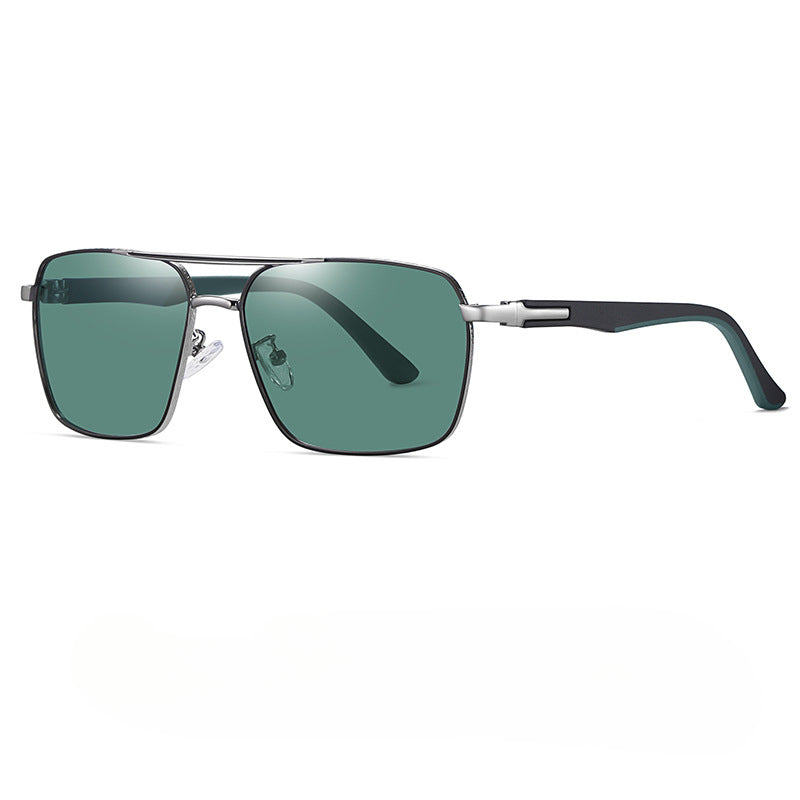 Wholesale Double Beam Box Polarized PC Sunglasses